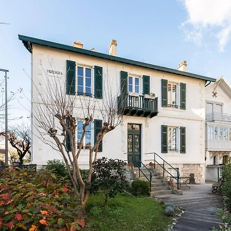 度假居 Superbe Maison Familiale Avec Jardin Au Coeur De 比亚里茨